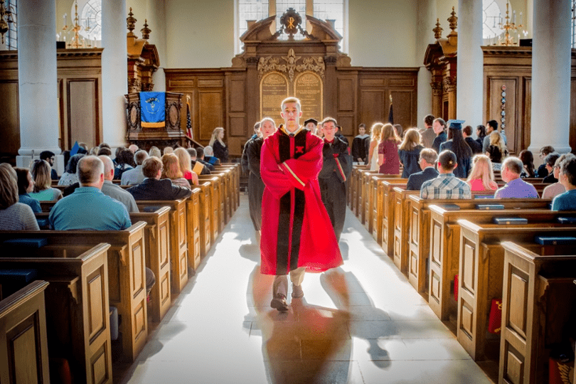 a service at westminster chapel